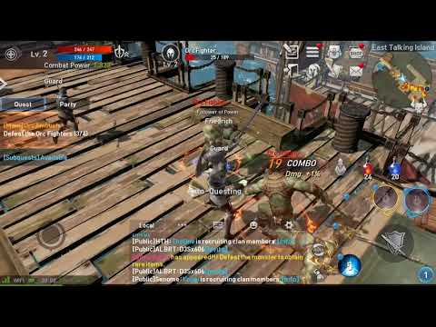 Lineage 2 Revolution - Recorded from a Sony Xperia Z5 mobile phone