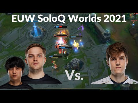 Abbedagge going ham [EUW SoloQue Worlds 2021] including Ssumday and Alphari