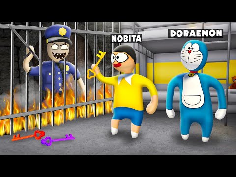 DORAEMON And NOBITA Got Captured By POLICE