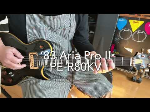 Aria Pro II PE-R80KV w/Kahler '83 Vintage MIJ Electric Guitar Made in Japan by Matsumoku image 25
