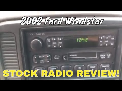 Thumbnail for 2002 Windstar Factory Radio Review by Ford Windstar