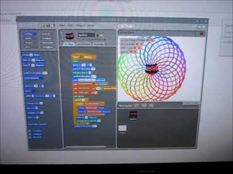 Raspberry Pi 3B in aBox E14 RoadTest Turtle Graphics