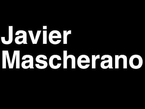 How to Pronounce Javier Mascherano FC Barcelona Football Goal Penalty Kick Yellow Red Card Injury