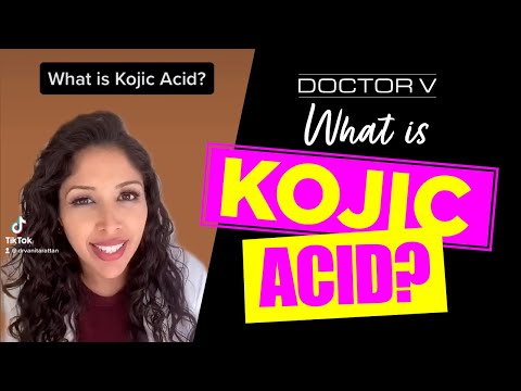 Doctor V - What Is Kojic Acid | Skin Of Colour | Brown Or Black Skin | #shorts