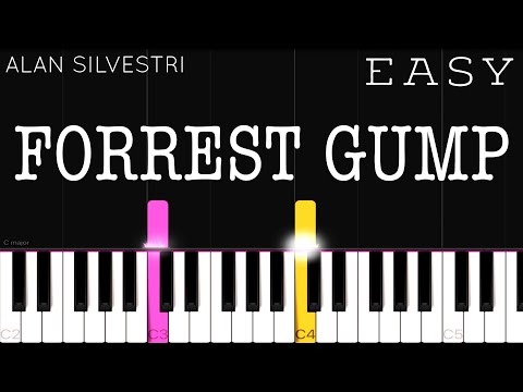 Forrest Gump Theme | EASY Piano Tutorial