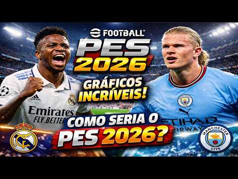 🔴E SE O EFOOTBALL PES 2026 REALMENTE TIVESSE SIDO LANÇADO ? OS GRÁFICOS IRIAM TE SUPREENDER