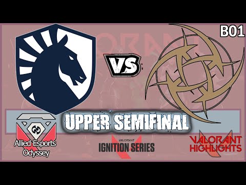 UPPER SEMIFINAL! Team Liquid vs NIP (BO1) - Allied Esports Odyssey - Valorant Highlights