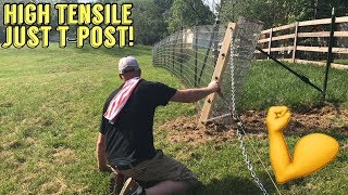 Strong Fence - No Digging !!! Dogs / Goats / Pigs... Whatever.