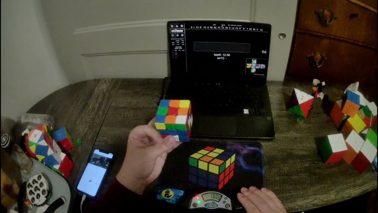 10.32 One-Handed Ao5 (CEOR Method)