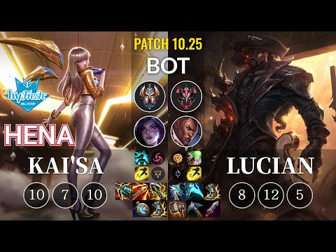 hyF Hena Kai'Sa vs Lucian Bot - KR Patch 10.25