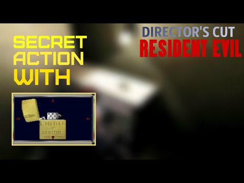 Secret action with Lighter in Resident Evil: Director's Cut
