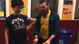 Jacob Teaches Ida How to Shotgun a Beer