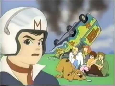 Cartoon Network promo - Speed Racer vs Scooby-Doo (1998)