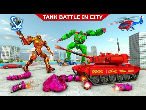 Army Tank Robot Car Game 3D, Carro Robô Tanque do Exército: Jogo Android