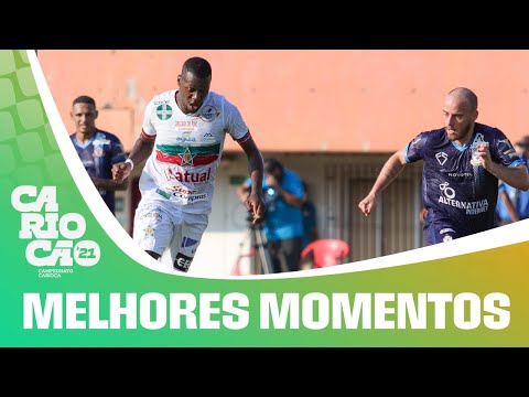 PORTUGUESA 3X0 MACAÉ - MELHORES MOMENTOS - CARIOCÃO 2021