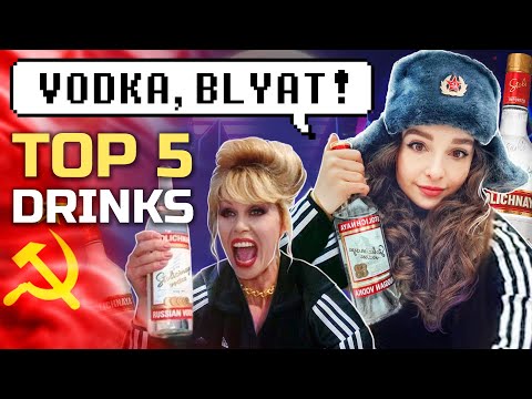 Vodka and the TOP 5 Russian alcohol ► What Slavs drink.