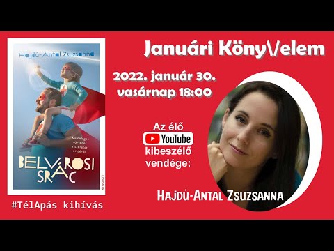 Hajdú-Antal Zsuzsanna: BELVÁROSI SRÁC /// Januári Köny\/elem