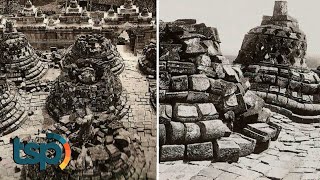 Beginilah Kondisi Candi Borobudur Saat Pertama Kali Ditemukan, Memprihatinkan...