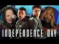 INDEPENDENCE DAY MOVIE REACTION THRILLS CHILLS AND JUMP SCARES FIRST TIME WATCHING REVIEW