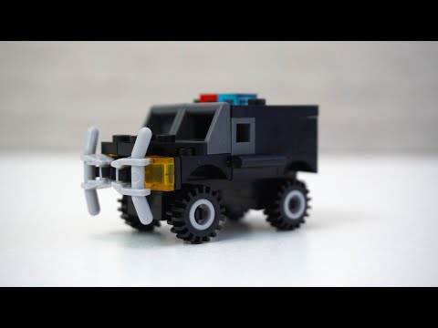 Обзор и сборка конструктора Sluban - Полицейский Фургон | Sluban Constructor Police Truck