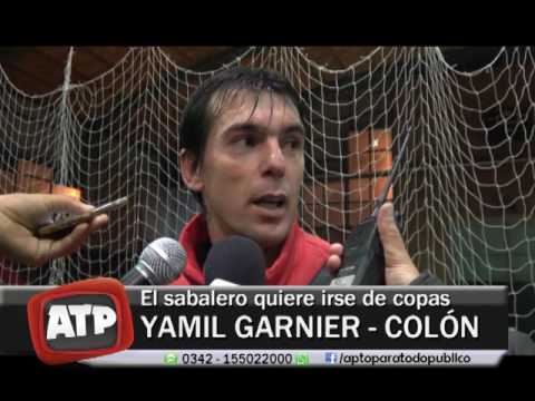 YAMIL GARNIER Y NICOLÁS LEGUIZAMON - COLON vs SAN LORENZO - ATP 16 06 17
