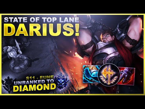 The State of Top Lane! DARIUS! - Unranked to Diamond: EUNE Edition | League of Legends