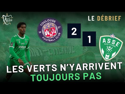 Ligue 1 : Toulouse 2-1 ASSE - Une défaite au goût amer...