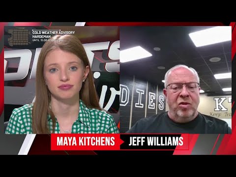 Coach Jeff Williams gearing up for Amarillo High vs Tascosa girls basketball game