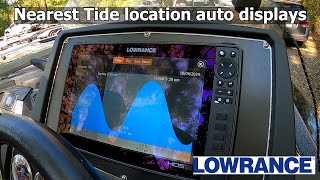 Did YOU Know? Hudson River Tides on the LOWRANCE HDS