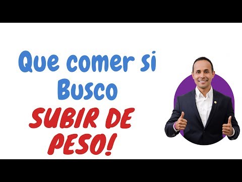 Cómo ganar masa muscular!