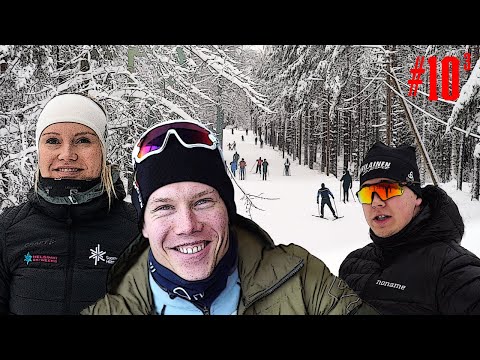Luisteluhiihdon alkeet meidän kanssa! | Uudenvuoden hiihtokouluspecial  #10³