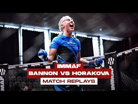 Shauna Bannon vs. Gabriela Horáková | FULL FIGHT | 2019 IMMAF World Championships