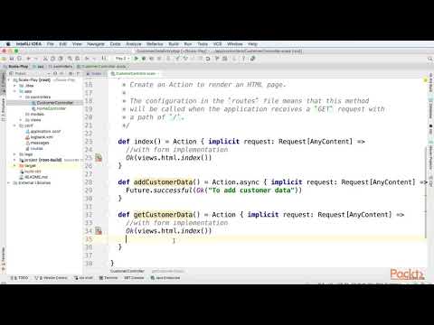Scala Projects Adding Controllers with Custom Routes | packtpub com