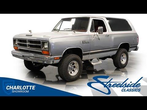 1987 Dodge Ramcharger (CC-2063535) for sale in Concord, North Carolina