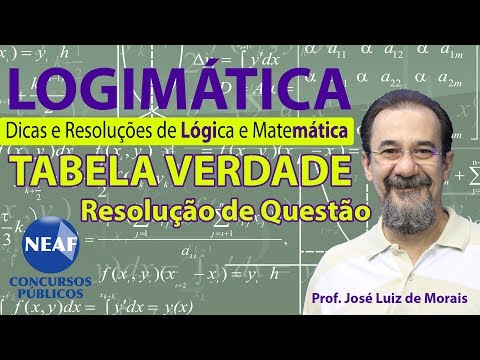 Logimática Tabela Verdade - Resolução de Questão