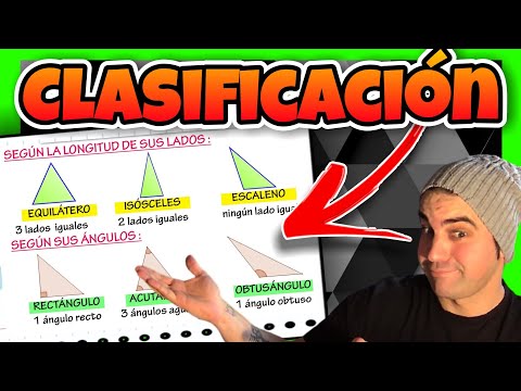 ¡APRENDE! 🔺 Cómo se CLASIFICAN los TRIANGULOS ► Según sus LADOS y ÁGULOS (para niños de Primaria)