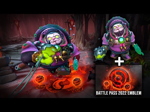 New Beautiful Pudge Persona | Doll Of The Dead + Battle Pass 2022 Emblem | Pudge Official