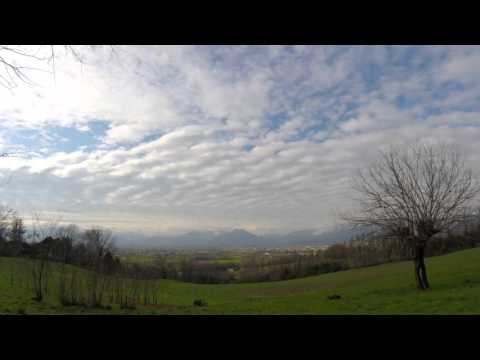 Time Lapse with GOPRO on Montecchio Precalcino - Vicenza 09.03.2016