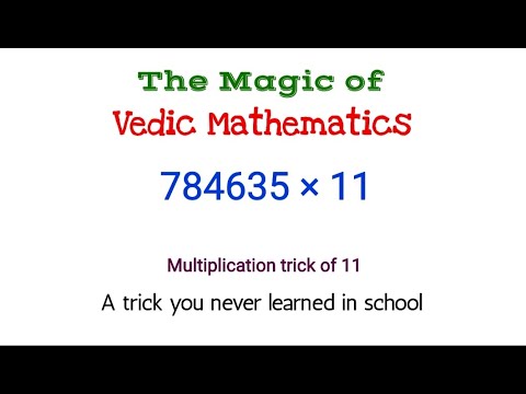 The magic of vedic mathematics #vedicmath