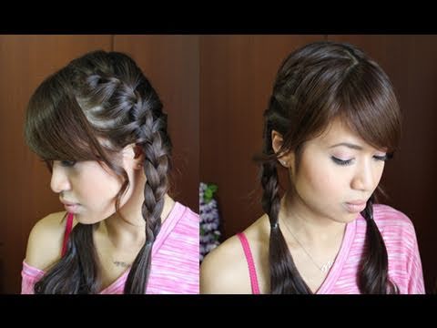 How to: French Braid Pigtails Hairstyle Hair Tutorial