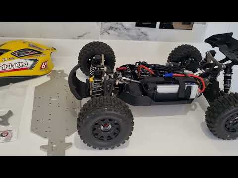 Arrma Typhon Super Build. Stage 2 modifications. T6 and Titanium upgrades. #rccars #radio-controlled