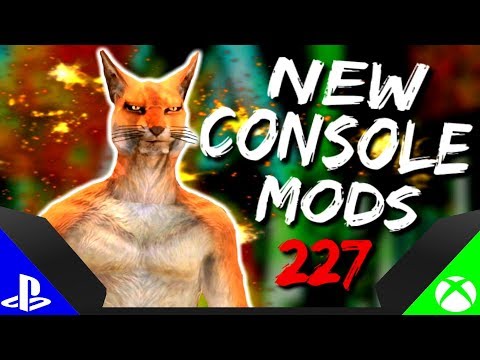 Skyrim Special Edition: ▶️5 BRAND NEW CONSOLE MODS◀️ #227 (PS4/XB1/PC)