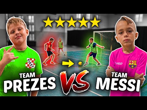 PRESIDENT vs LITTLE MESSI 🔥 3 vs 3 Match ⚽ JUSTEK FREESTYLE