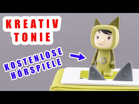Toniebox Kreativ-Tonie bespielen – kostenlose Hörspiele 📼 Geschichten aufnehmen 🎤