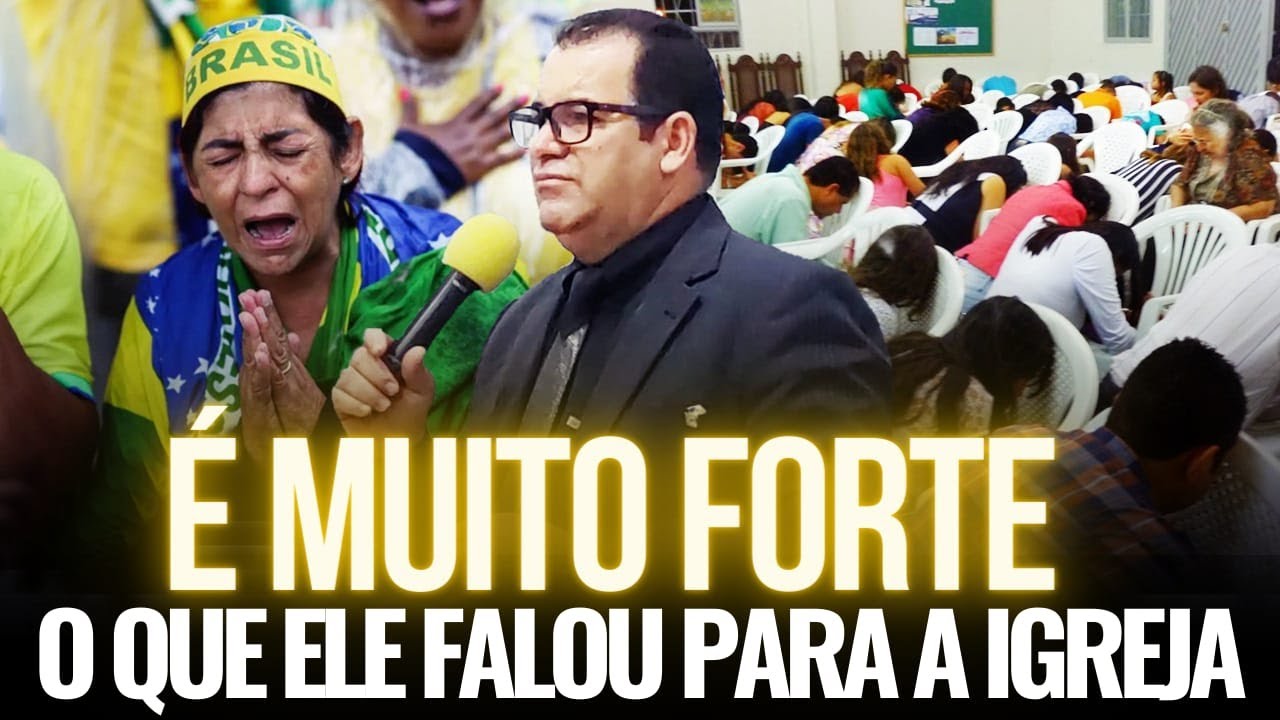 É Muito Forte! O Que Ele Falou Para a Igreja - Pregação de Arrepiar