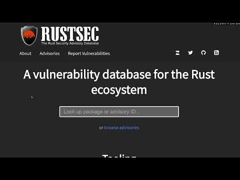 Why Rust is the Quickest at Fixing Security Holes