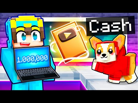 Playing Minecraft as a HELPFUL YouTuber Puppy!