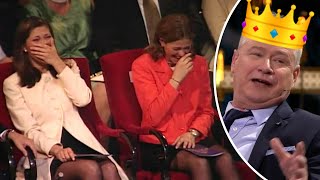 Så fick Robert Gustafsson prinsessorna att bryta ihop av skratt  | TV4 &amp; TV4 Play