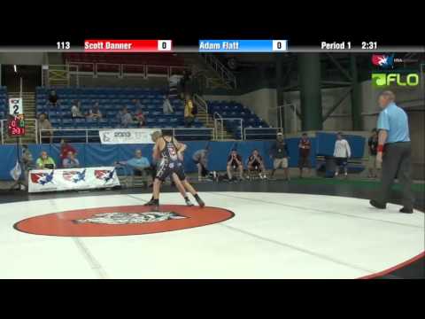 Cadet 113 - Scott Danner (Idaho) vs. Adam Flatt (Georgia)