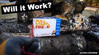 TESTING PULL START FIRE! | Will it work?!?